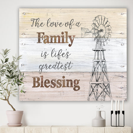 Farmhouse Moment windmills - Farmhouse Canvas Art