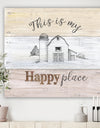 Farmhouse Moment Barns - Farmhouse Gallery-wrapped Canvas