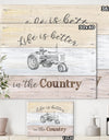 Farmhouse Moment Tractors - Farmhouse Canvas Artwork