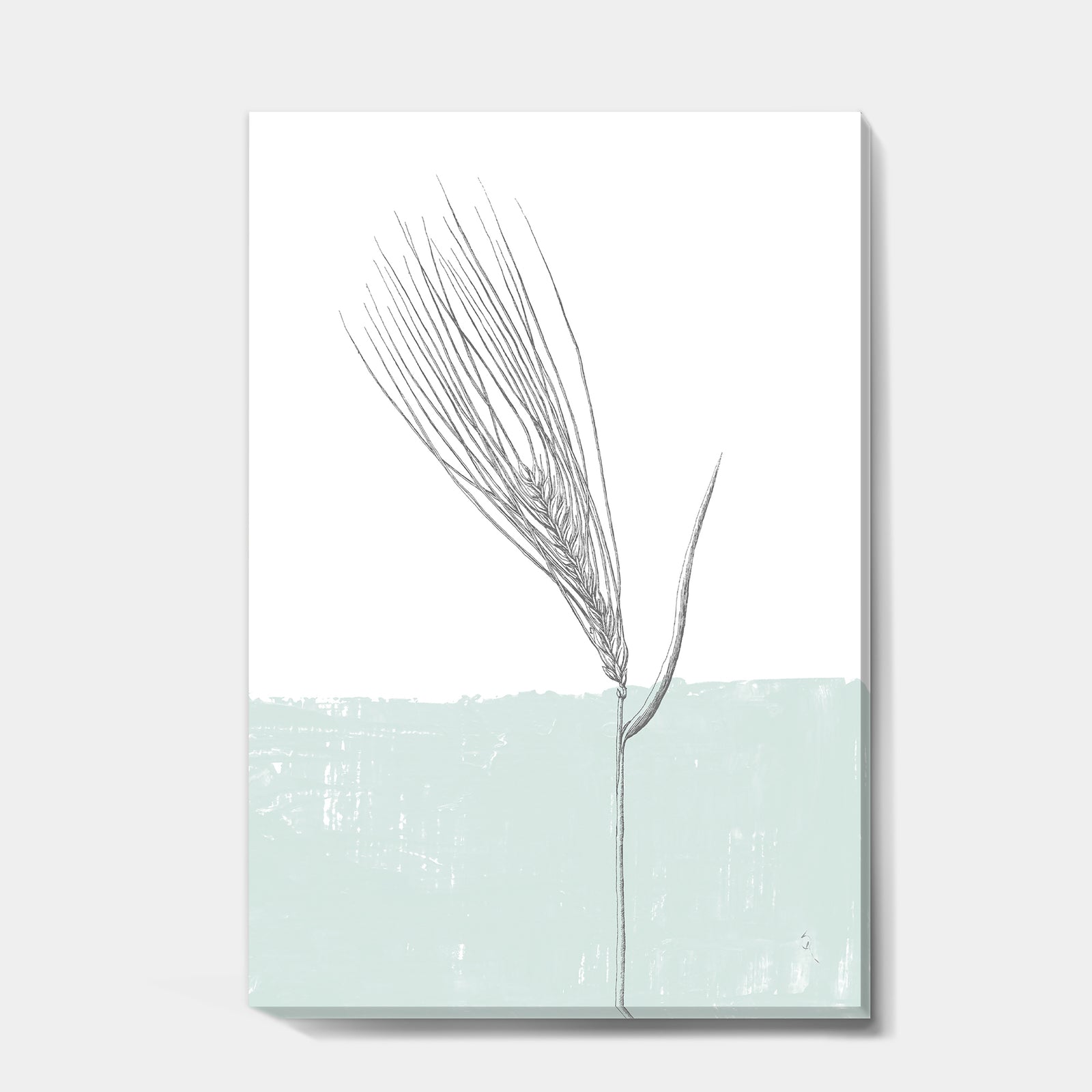 Natural Element Farmhouse I - Cottage Premium Canvas Wall Art