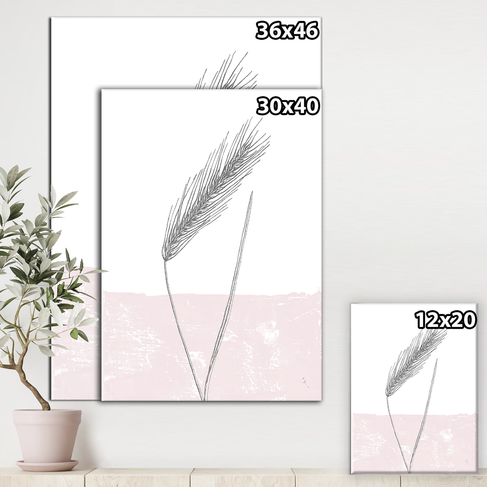 Natural Element Farmhouse II - Cottage Gallery-wrapped Canvas