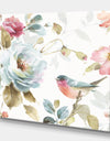 Beautiful Bird Romance I - Traditional Canvas Art
