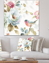 Beautiful Bird Romance I - Traditional Canvas Art