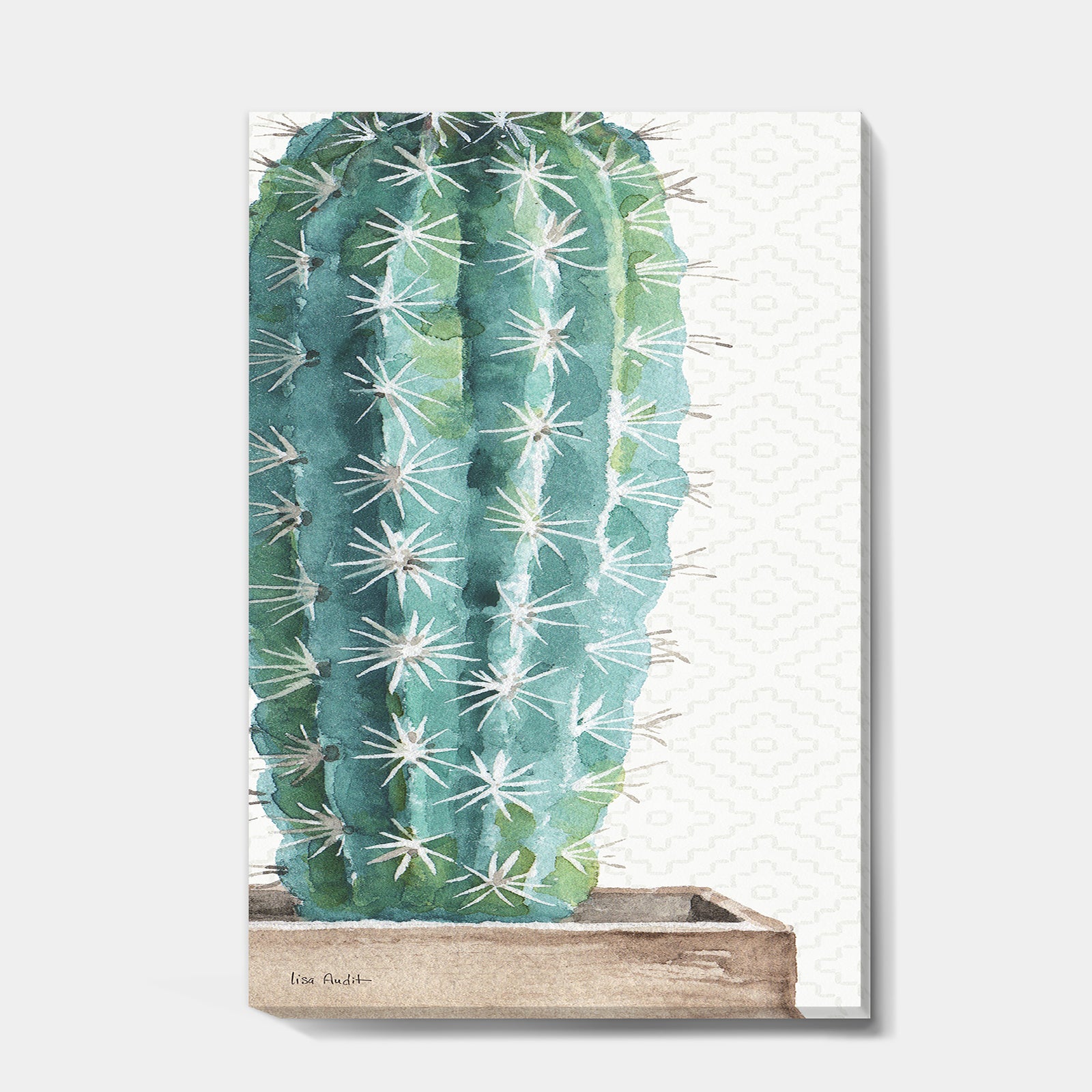 Mixed Green Element I - Cottage Canvas Art
