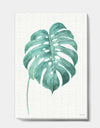 Mixed Botanical Green Leaves VI - Cottage Premium Canvas Wall Art