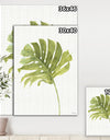 Mixed Botanical Green Leaves VII - Cottage Gallery-wrapped Canvas