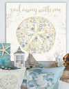 Coastal Floral Blossoms IV Neutral - Nautical & Coastal Canvas Art