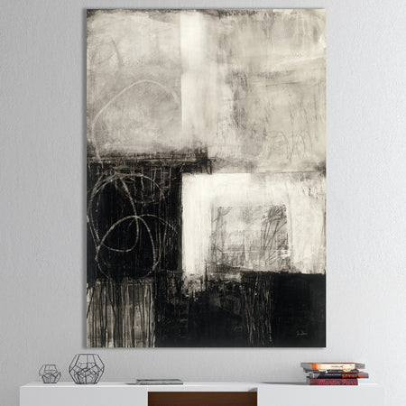 A Geometric Day II - Mid-Century Modern Canvas Artwork