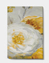 Sunshine Yellow Flower I - Floral Canvas Artwork