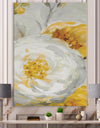 Sunshine Yellow Flower I - Floral Canvas Artwork