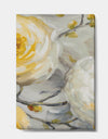 Sunshine Yellow Flower II - Floral Canvas Art