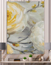 Sunshine Yellow Flower II - Floral Canvas Art