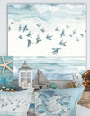 Indigold Bird Cottage Family VII - Animals Premium Canvas Wall Art