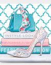 Pink Fashion high heels IV - Posh & Luxe Gallery-wrapped Canvas