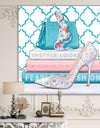 Pink Fashion high heels IV - Posh & Luxe Gallery-wrapped Canvas