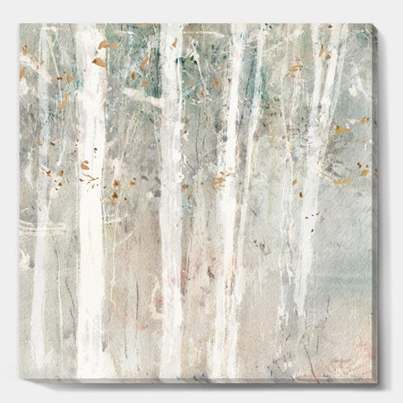 A Woodland Walk into the Forest V - Modern Farmhouse Gallery-wrapped Canvas