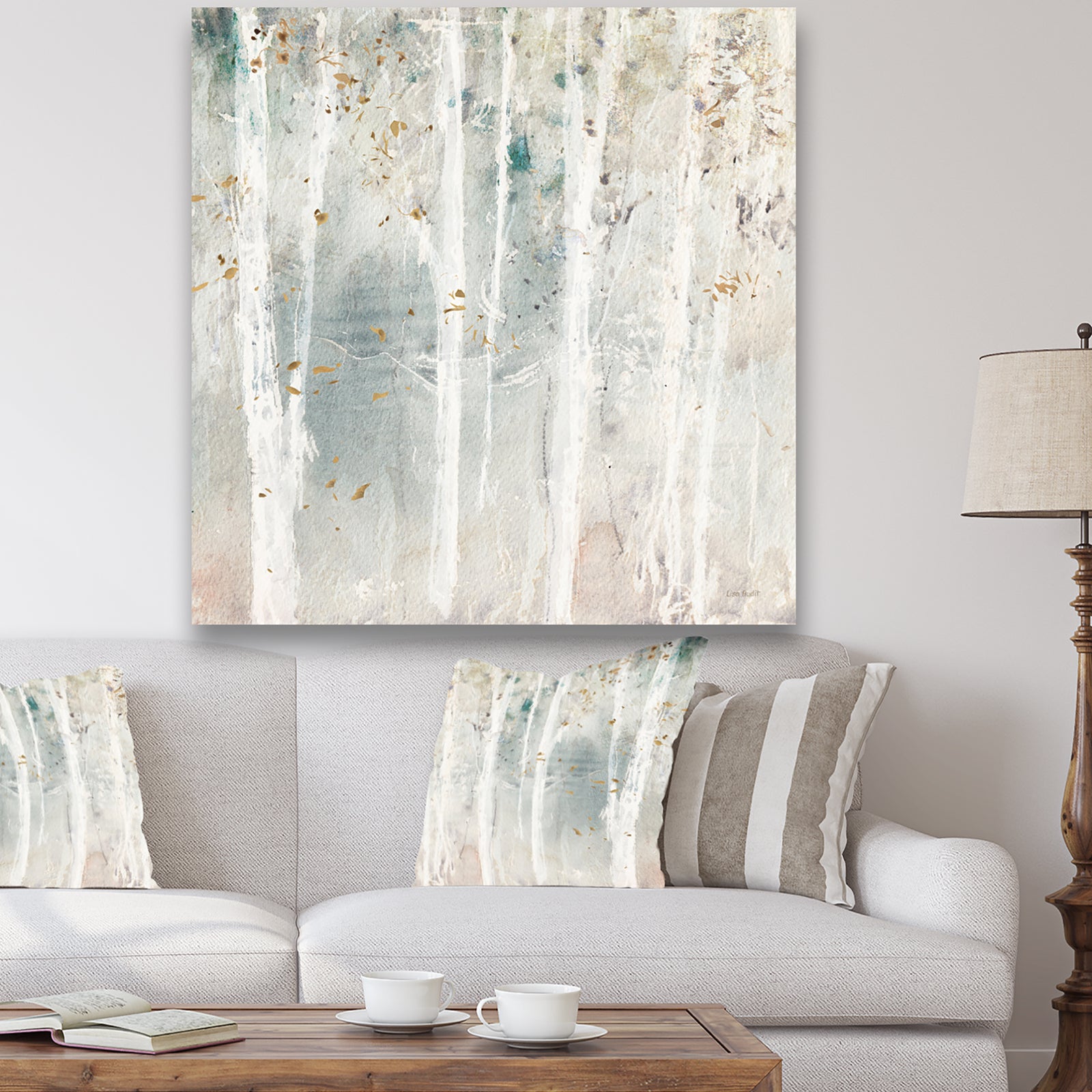 A Woodland Walk into the Forest VI - Farmhouse Canvas Artwork