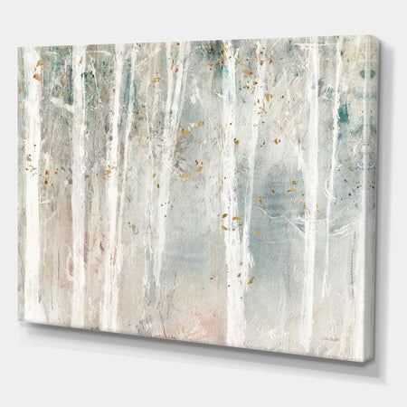 A Woodland Walk into the Forest VII - Modern Farmhouse Canvas Art