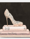 Pink Fashion & Glam high heels I - Posh & Luxe Premium Canvas Wall Art