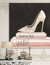 Pink Fashion & Glam high heels II - Posh & Luxe Gallery-wrapped Canvas