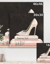 Pink Fashion & Glam high heels II - Posh & Luxe Gallery-wrapped Canvas
