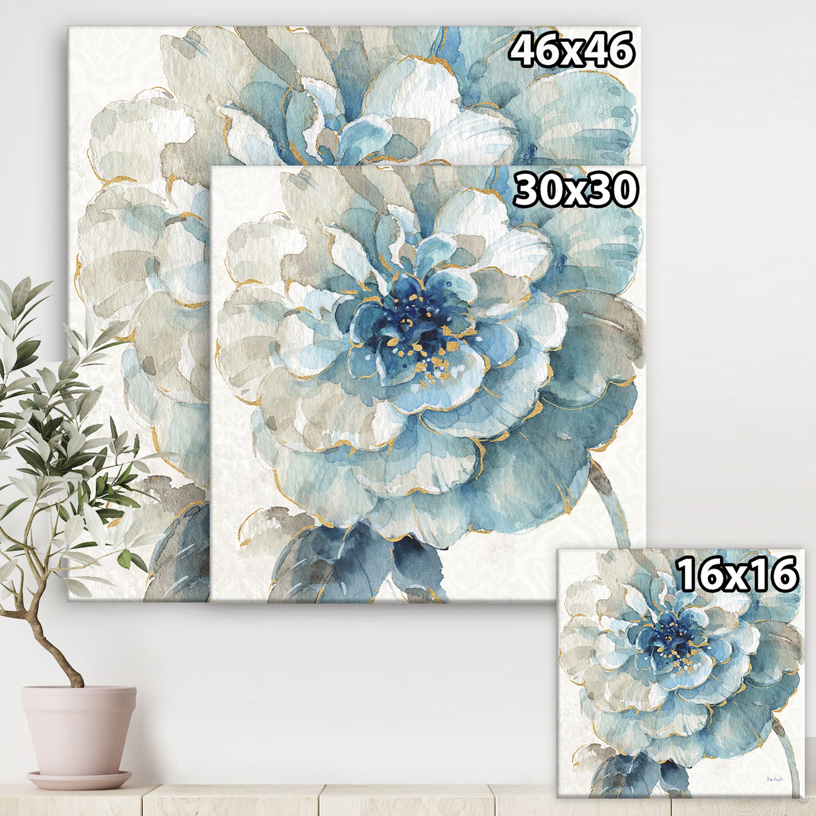 Indigold Gold Country FLower - Cottage Country Canvas Artwork