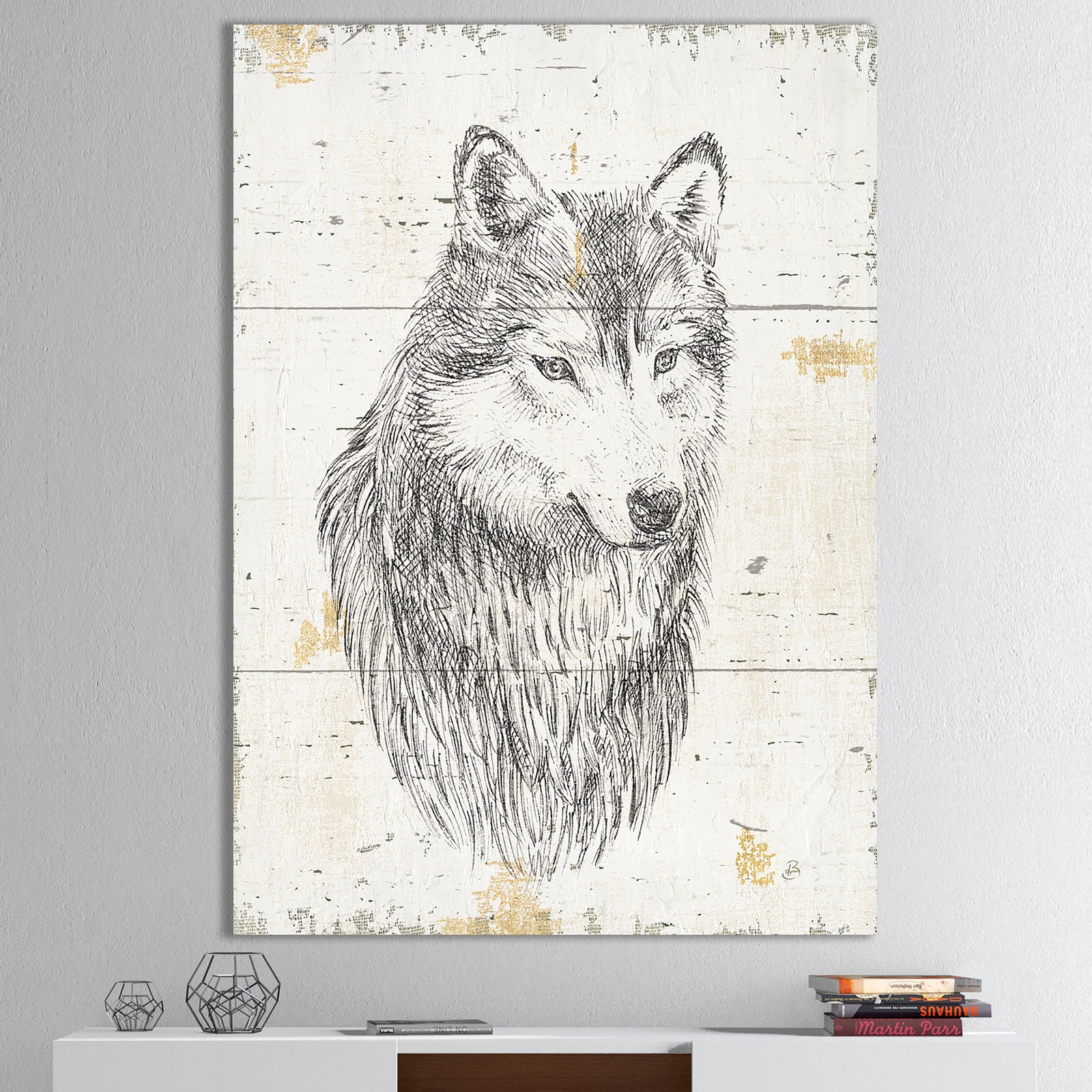 Wolf Wild and Beautiful III - Wildlife Animal Gallery-wrapped Canvas