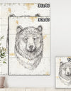 Bear Wild and Beautiful IV - Wildlife Animal Canvas Artwork