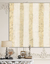 Gold Glam Stipes Pattern - Modern Glam Premium Canvas Wall Art