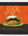 Kitchen Cafe Moustache IV - Kitchen Premium Canvas Wall Art