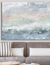 Gray Abstract Watercolor II - Contemporary Gallery-wrapped Canvas