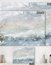 Gray Abstract Watercolor II - Contemporary Gallery-wrapped Canvas