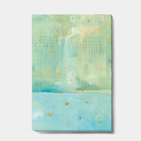 Dreaming of the Shore I - Nautical & Coastal Gallery-wrapped Canvas