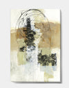 Glam Cream Dream I - Modern & Contemporary Gallery-wrapped Canvas