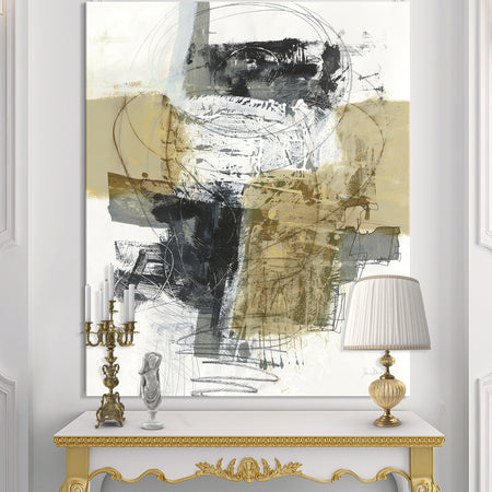 Glam Cream Dream II - Modern & Contemporary Canvas Artwork