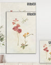 Wild Simple Wallflowers II - Farmhouse Canvas Artwork