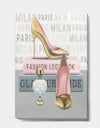 Glam fashion High Heels III - Posh & Luxe Gallery-wrapped Canvas