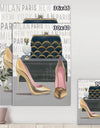 Glam fashion High Heels IV - Posh & Luxe Canvas Artwork