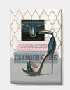 Glam fashion High Heels VI - Posh & Luxe Premium Canvas Wall Art