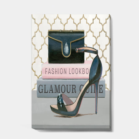 Glam fashion High Heels VI - Posh & Luxe Premium Canvas Wall Art