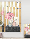 Glam & Fashion Parfum Boudoir III - Posh & Luxe Gallery-wrapped Canvas