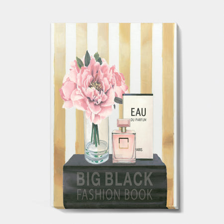 Glam & Fashion Parfum Boudoir III - Posh & Luxe Gallery-wrapped Canvas