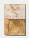 Amber Modern Horizon - Abstract Gallery-wrapped Canvas