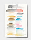 Watercolor Geometric Swatch Element I - Mid-Century Modern Canvas Art