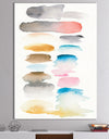 Watercolor Geometric Swatch Element I - Mid-Century Modern Canvas Art