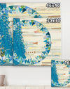 The Calm Indigo Stripes - Modern & Contemporary Premium Canvas Wall Art