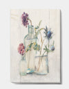 Blossoms on Birch Cottage Bouquet II - Farmhouse Gallery-wrapped Canvas