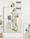 Blossoms on Birch Cottage Bouquet III - Farmhouse Canvas Artwork