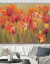 Red Tulips - Traditional Gallery-wrapped Canvas