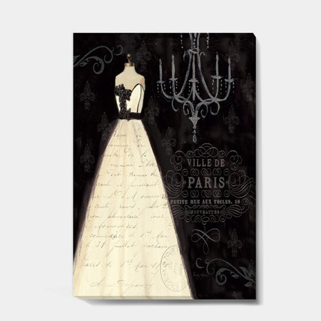 French Couture I - Fashion Gallery-wrapped Canvas